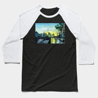 Southbank Melbourne painting Baseball T-Shirt